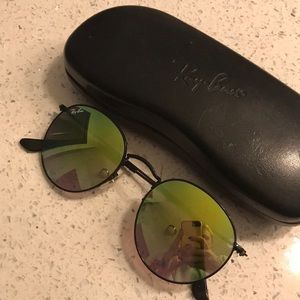 Real Ray-Bans... slightly scuffed